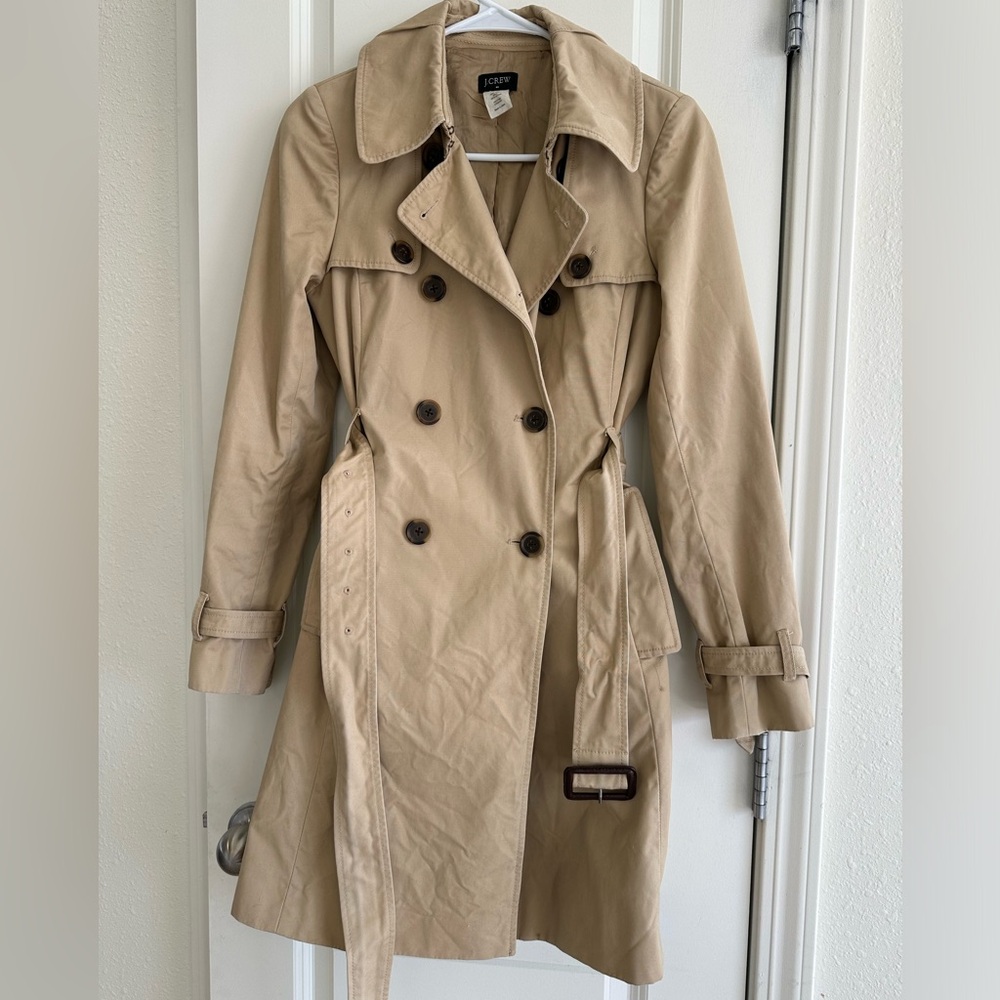 J.Crew factory store trenchcoat size 2